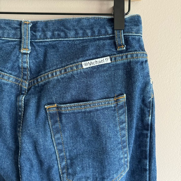 Vintage Michael G Jeans Womens 10 High Rise American Flag USA Patriotic VTG - Picture 5 of 8